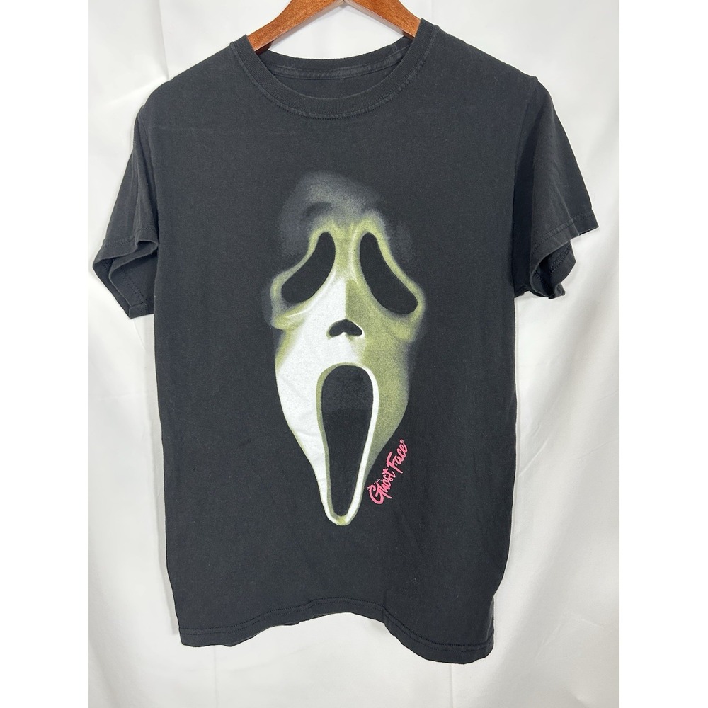 Vintage Ghost Face T-shirt Scream The Icon Halloween‎ Shirt Size S Horror Movie
